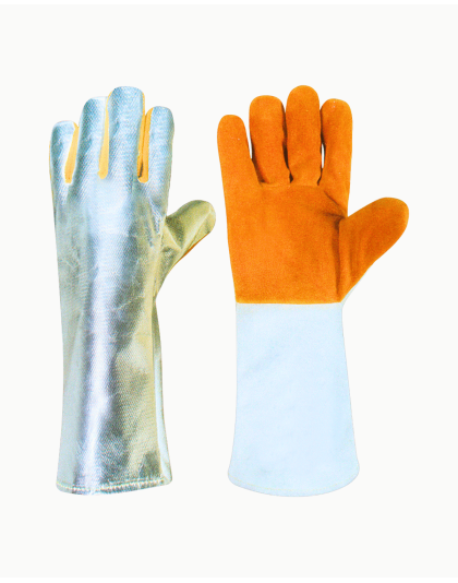 Aluminized Heat Resistant Gloves